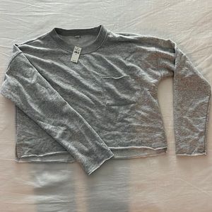 NWT Aerie cropped crew neck